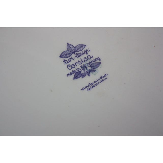 Vintage Norwegian Turi 'Corsica' Charger for Figgjo Flint For Sale - Image 10 of 11