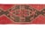 Vintage Turkish Handmade Red Geometric Wool Runner For Sale - Image 12 of 13