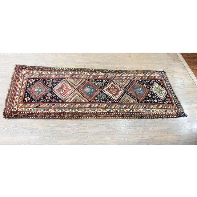 Early 20th Century Persian Qashqai Runner For Sale - Image 16 of 16