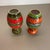 Multi-Color Fat Lava Op Art Pottery Vase from Bay Ceramics, Germany, 1970s, Set of 2 For Sale - Image 15 of 18