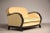 Animal Skin French Art Deco Sofa, 1940s For Sale - Image 7 of 14
