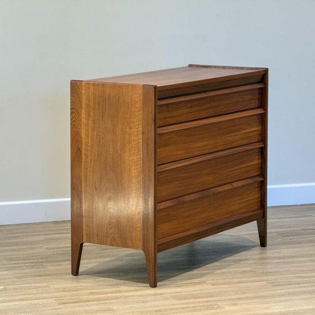 Mid-Century Chest of Drawers in Walnut from John Herbert For Sale - Image 9 of 14