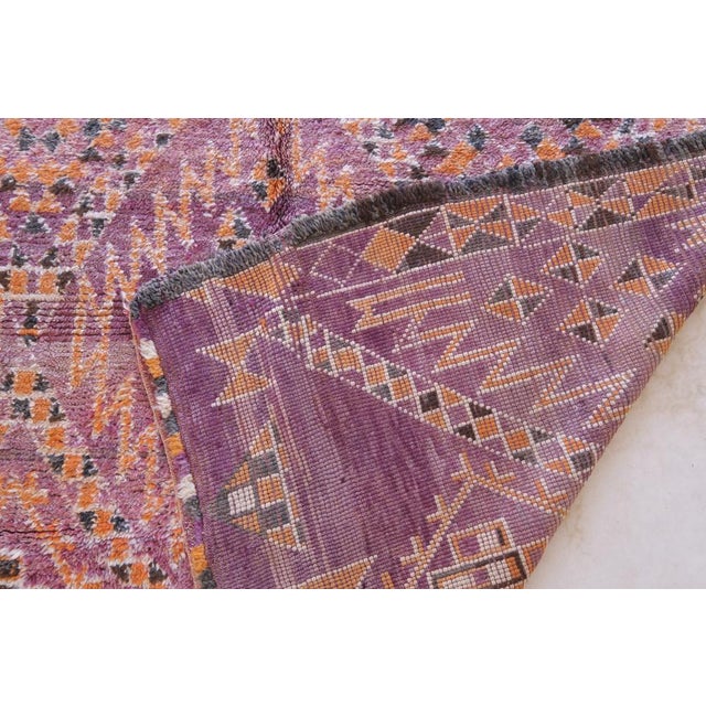 Tribal Moroccan Beni MGuild Rug - 10.5 X 7 Ft For Sale - Image 3 of 10