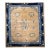 19th Century Chinese Peking Rug, Hand-Knotted Wool, Tan & Blue, 11' x 15' For Sale