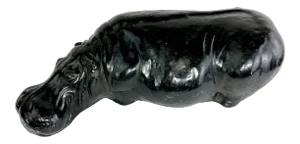 Vintage Painted Hippopotamus