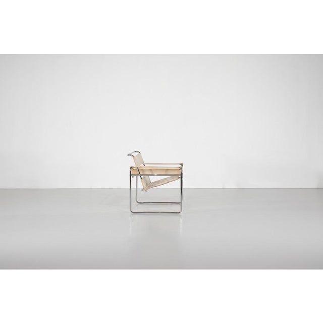 B3 Wassily Armchair in Fabric by Marcel Breuer for Gavina, 1970s For Sale - Image 14 of 14