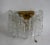 Mid-Century Modern Soria Ice Glass Wall Lamp from Kalmar Franken Kg, 1960s For Sale - Image 3 of 5