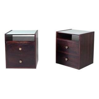 D154 Bedside Tables by Carlo De Carli for Sormani, 1963, Set of 2 For Sale