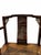 Asian Style Traditional Chinese Horseshoe-Back Armchairs and Tea Table For Sale - Image 4 of 8