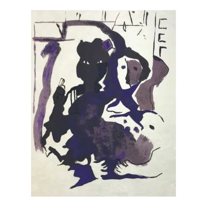 1962 Francisco Bores Original Lithograph 11 Mourlot Freres | Chairish