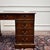 English Classic Desk with Green Leather Top For Sale - Image 11 of 18