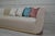 Not Yet Made - Made To Order Cream L-Shaped Sectional Sofa with Gold Base and Velvet Cushions from Kabinet For Sale - Image 5 of 11