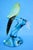 20th Century Sculpture of Parrot on Branch in Opaline Murano Glass attributed to Seguso Glassworks, Set of 2 For Sale - Image 6 of 18
