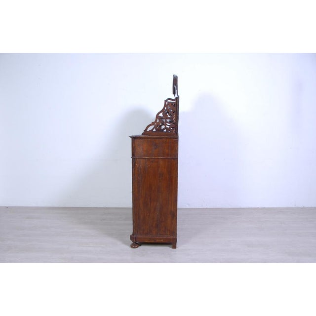 Beautiful belief in dye fir wood, rustic style, original production furniture of the late 19th century. Well solid and...