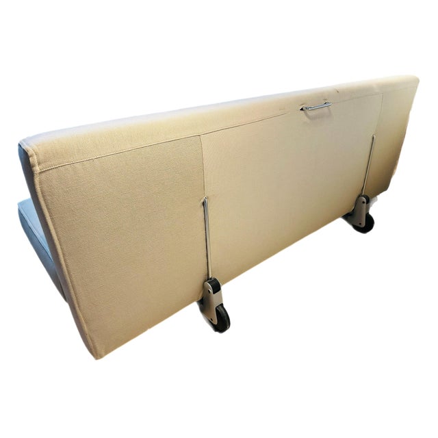 1960s Gianfranco Frattini for Tacchini Slipcover Sleeper Sofa For Sale - Image 5 of 10