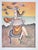 Color lithograph on wove paper realized by Enrico Benaglia in 1980s. Edition of 99. Hand signed and numbered in pencil....