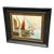 1970s Large Framed Sailboat Painting Signed Ramey For Sale