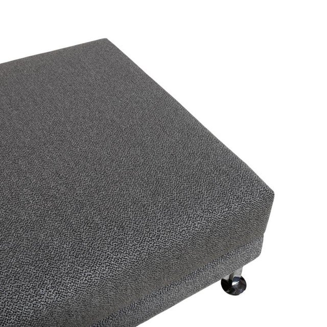 Moule Fabric Stool in Grey from Brühl For Sale - Image 5 of 8