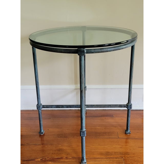 Green Niermann Weeks Italian Side Table For Sale - Image 8 of 8