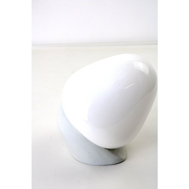 Mid-Century Modern White Wall Light attributed to Wilhelm Wagenfeld for Lindner, 1949 For Sale - Image 3 of 14