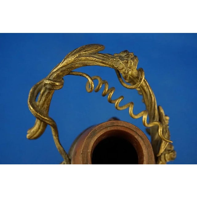 Vintage Vase in Bronze by Julius Theodor Kalmar, 1920s For Sale - Image 17 of 18