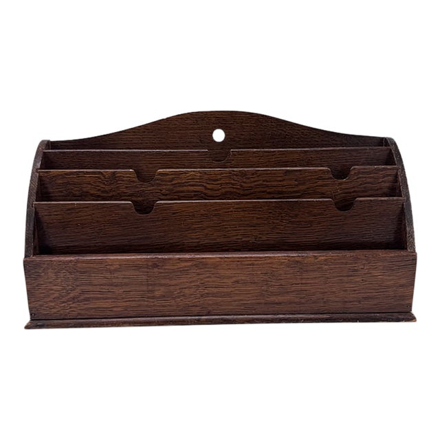 Early 20th Century English Letter Holder For Sale