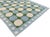 Textile Handmade Woolen Flat Weave Swedish Pattern Sky Blue and Forest Green Area Rug - 9'x14' For Sale - Image 7 of 17