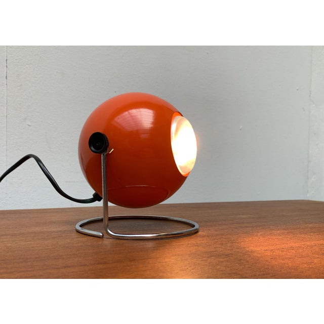 Mid-Century Space Age Globe Table Lamp from Erco, 1970s For Sale - Image 12 of 18