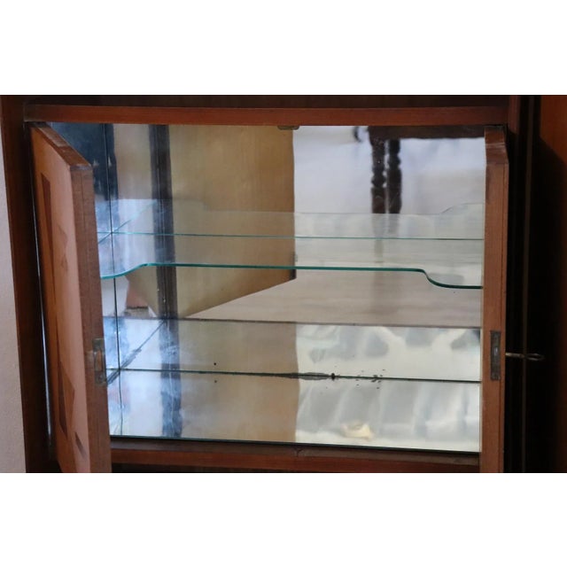 Wood Large Italian Bookcase, 1960s For Sale - Image 7 of 15