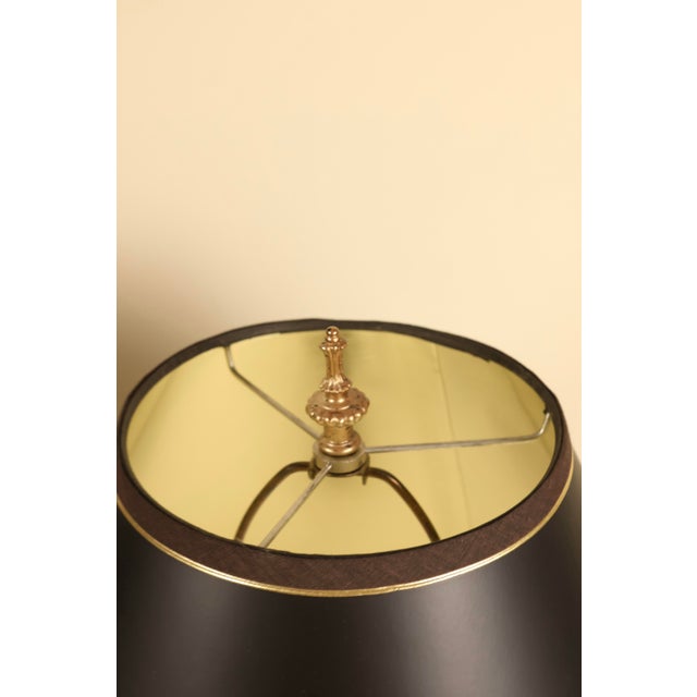 Vintage Neoclassical Alsy Bronze Caryatid Figural Table Lamps - Pair For Sale - Image 10 of 12