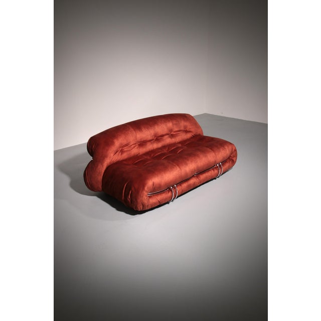 Soriana Sofa by Afra and Tobia Scarpa for Cassina, 1970s For Sale - Image 11 of 11