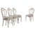 1900s Wooden Dining Chairs with Upholstered Seats - Set of 4 For Sale In Greensboro - Image 6 of 18