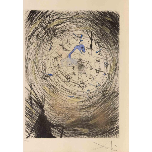 Salvador Dali, Sator, Etching, 1960s For Sale