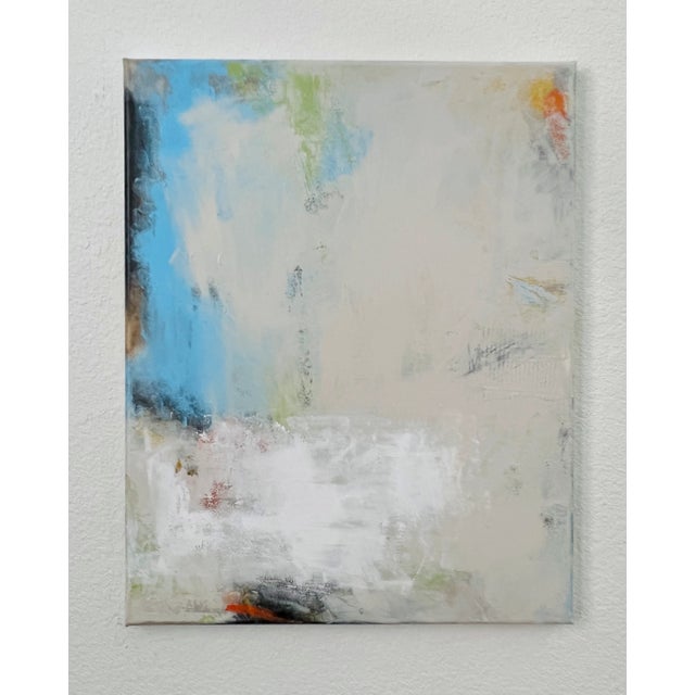 "Mixed Feelings" Contemporary Abstract Expressionism Painting on Canvas For Sale - Image 4 of 4