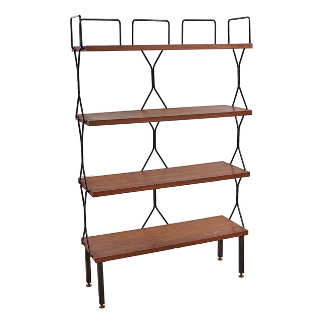 Vintage Brown Bookshop, 1960s For Sale