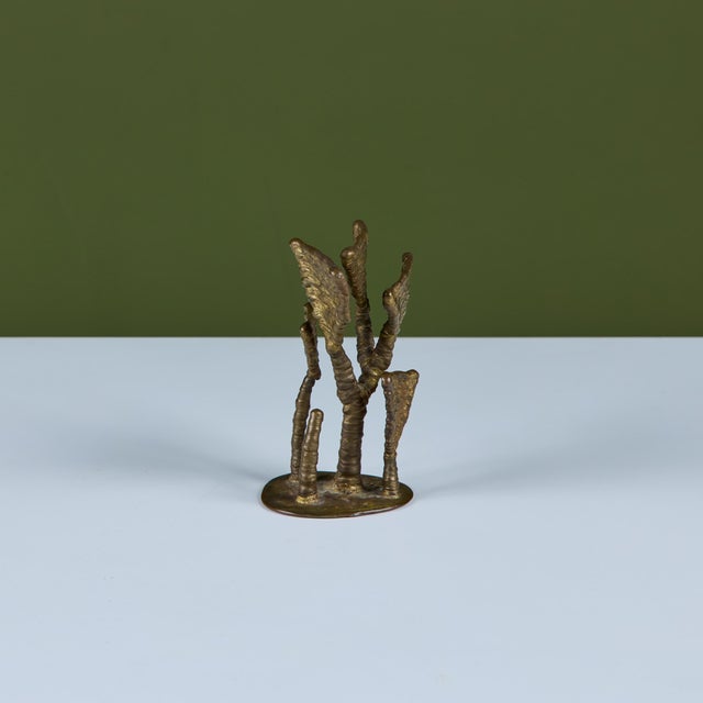 Klaus Ihlenfeld Abstract Brass Sculpture For Sale - Image 10 of 14