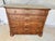 Late 19th Century French Louis Philippe Burled Walnut and Marble Top Chest of Drawers Commode For Sale - Image 10 of 12