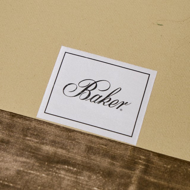 Thomas Pheasant for Baker Furniture Tufted Camel Back Sofa For Sale - Image 10 of 10