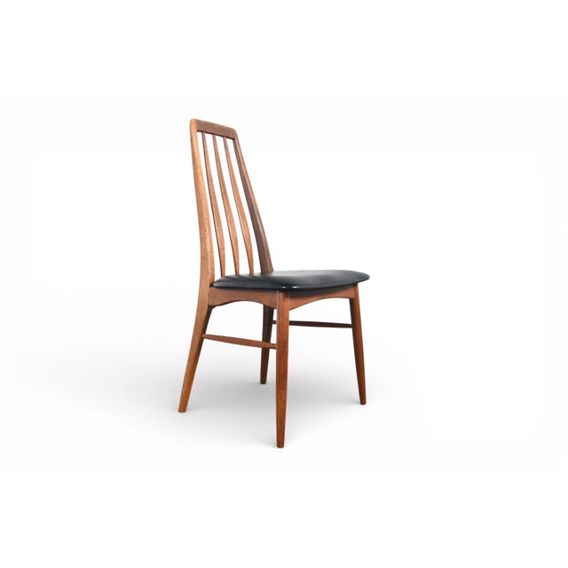 Mid 20th Century Mid 20th Century Set of Eight Nils Koefoed "Eva" Highback Dining Chairs in Teak For Sale - Image 5 of 13