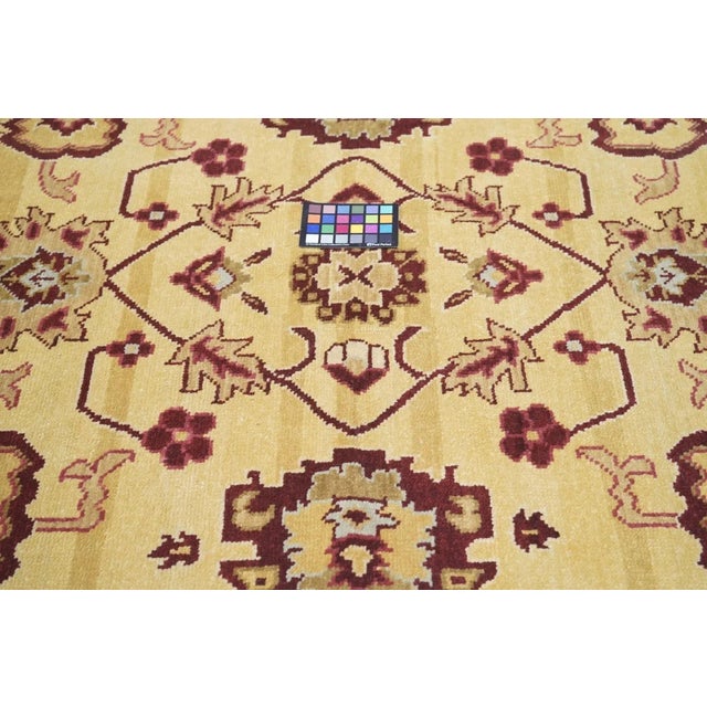 Textile Oushak Rug 4'1'' X 6'1'' For Sale - Image 7 of 9
