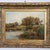 Landscape with Swans, Oil Painting on Canvas, 19th Century, Framed For Sale - Image 4 of 16