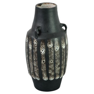 Danish Studio Ceramic Vase by Monika Maetzel, 1960s For Sale