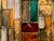 Andrea Stella "The Magical Village" Gold Leaf Oil Mixed Media Painting, Landscape, Italian Contemporary Art, 2010 For Sale - Image 4 of 9
