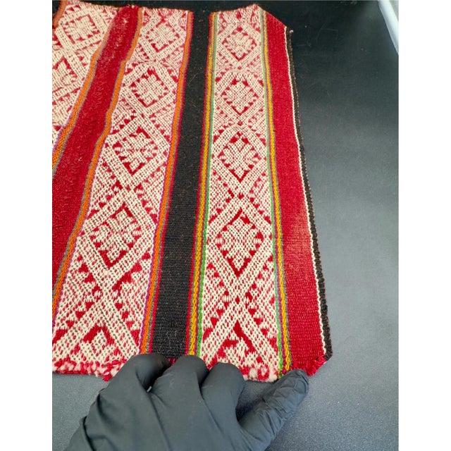 1970s Q’ero Mastana Ritual Cloth, Hand-Woven Andean Textile For Sale - Image 4 of 10