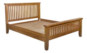 Mission Oak Slat Bed - Michael's Cherry