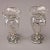 1940s Silver Overlay Glass Vases - a Pair For Sale - Image 9 of 10