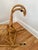 Contemporary Large Mid-Century Franco Albini Bamboo Rattan Rocking Horse For Sale - Image 3 of 12