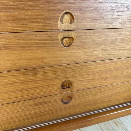 Wood Vintage Danish Teak Sideboard by H.W. Klein for Bramin, 1960s For Sale - Image 7 of 16