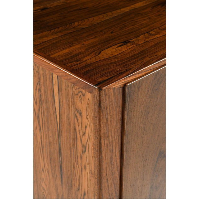 Brown Sideboard in Rosewood attributed to Johannes Andersen, 1968 For Sale - Image 8 of 10