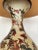 Beige Vintage Chinoiserie Style Decoupage Table Lamp For Sale - Image 8 of 12